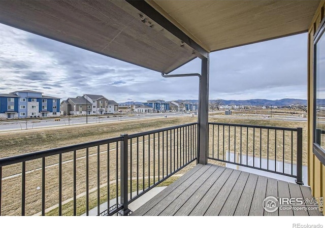 921 Abbott Ln, Fort Collins, CO 80524 - deck featuring a residential view