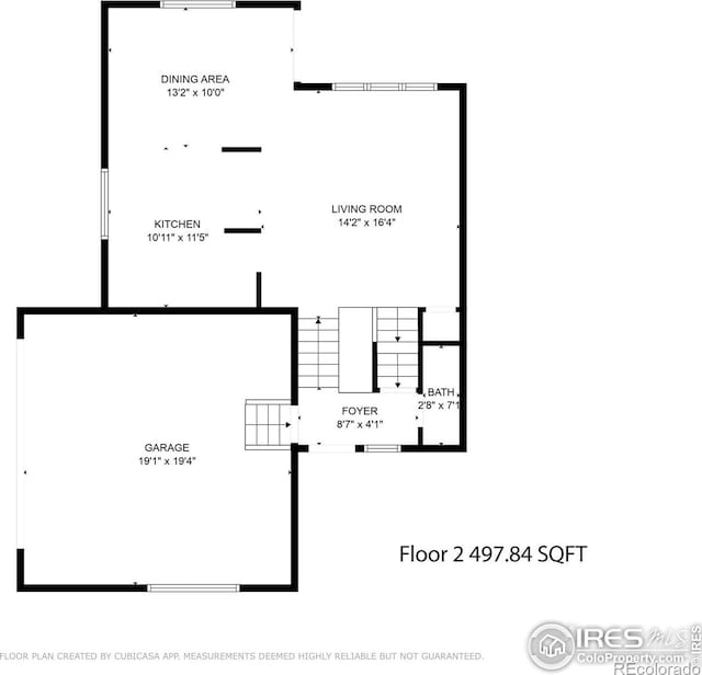 1993 S Fork Dr, Lafayette, CO 80026 - view of floor plan / room layout