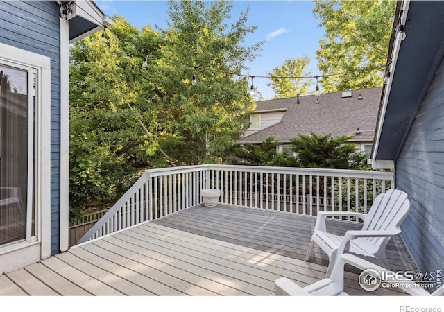 1993 S Fork Dr, Lafayette, CO 80026 - view of wooden terrace