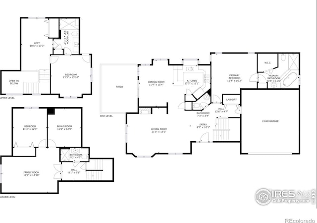 388 Fairfield Ln, Louisville, CO 80027 - view of floor plan / room layout