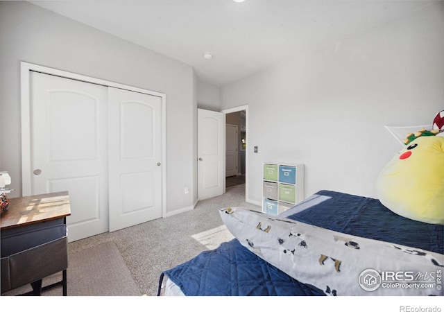 660 Cimarron Trl, Ault, CO 80610 - bedroom featuring carpet and a closet