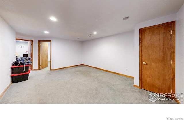 2027 Churchill Ct, Fort Collins, CO 80526 - carpeted spare room with recessed lighting