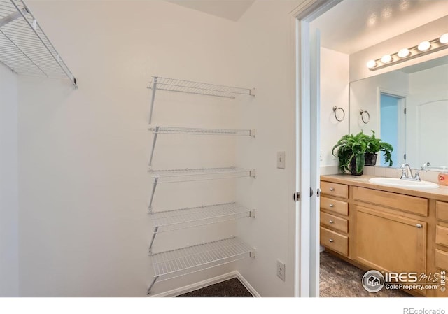 2244 Woodbury Ln, Fort Collins, CO 80524 - bathroom featuring vanity and baseboards