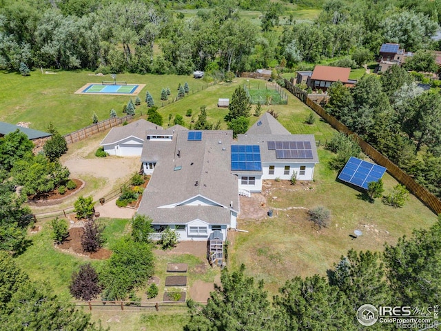4223 Eldorado Springs Dr, Boulder, CO 80303 - view from above of property