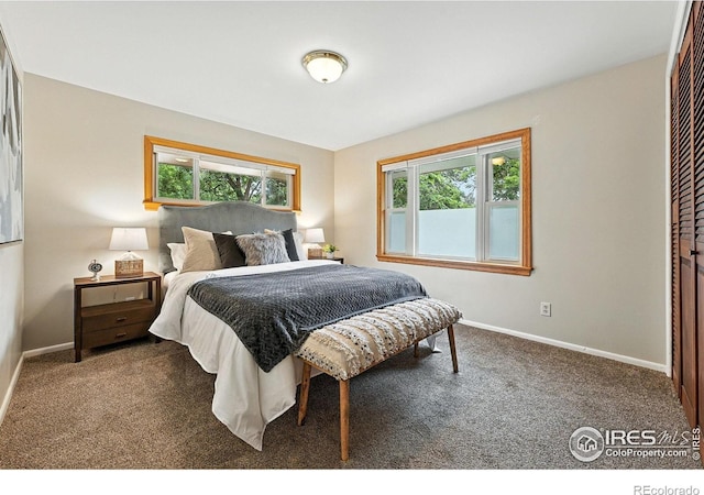 775 Pleasant St, Boulder, CO 80302 - carpeted bedroom with baseboards