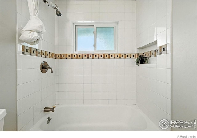 775 Pleasant St, Boulder, CO 80302 - bathroom featuring shower / bath combination and toilet