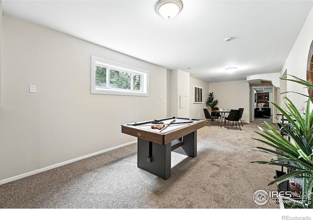 775 Pleasant St, Boulder, CO 80302 - recreation room with pool table and carpet