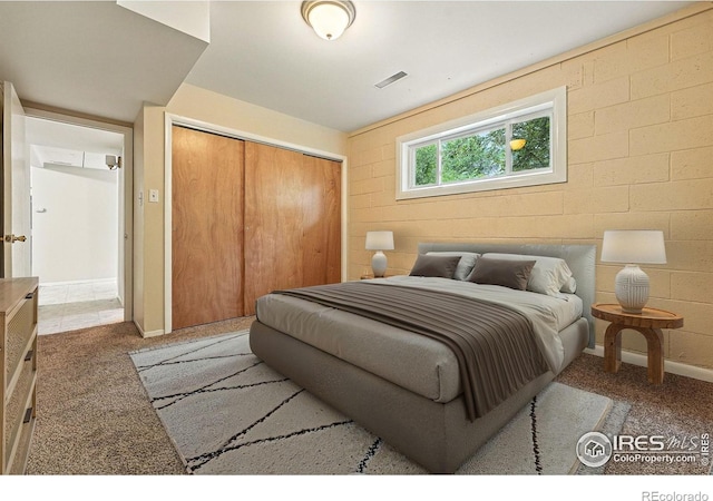 775 Pleasant St, Boulder, CO 80302 - bedroom featuring a closet and carpet floors