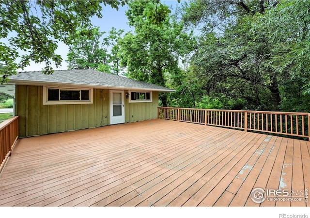 775 Pleasant St, Boulder, CO 80302 - view of deck