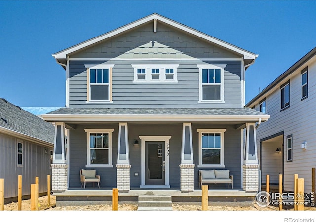 2290 Walbridge Rd, Fort Collins, CO 80524 - view of front of house with a porch