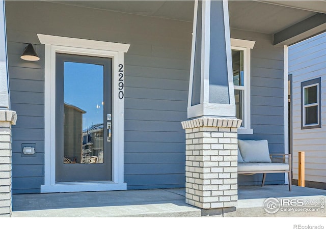 2290 Walbridge Rd, Fort Collins, CO 80524 - property entrance with covered porch