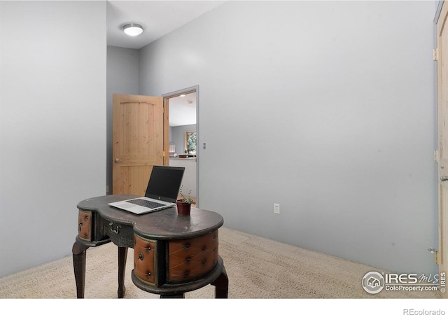 3727 Gamble Gulch Rd, Black Hawk, CO 80422 - home office featuring carpet flooring