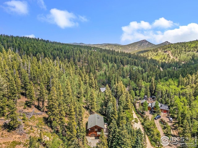3727 Gamble Gulch Rd, Black Hawk, CO 80422 - drone / aerial view of a forest