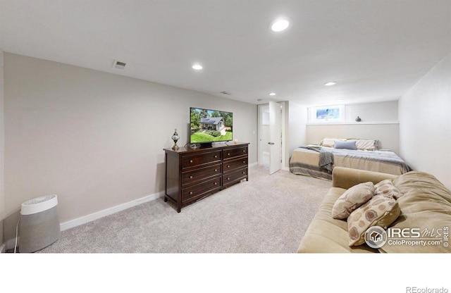 5326 Lowell Blvd, Denver, CO 80221 - bedroom featuring carpet flooring and recessed lighting