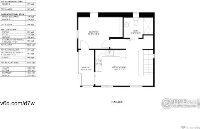 5326 Lowell Blvd, Denver, CO 80221 - view of home floor plan
