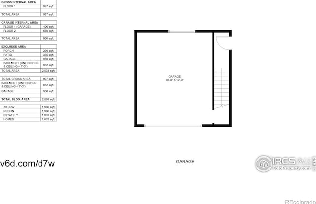5326 Lowell Blvd, Denver, CO 80221 - view of home floor plan