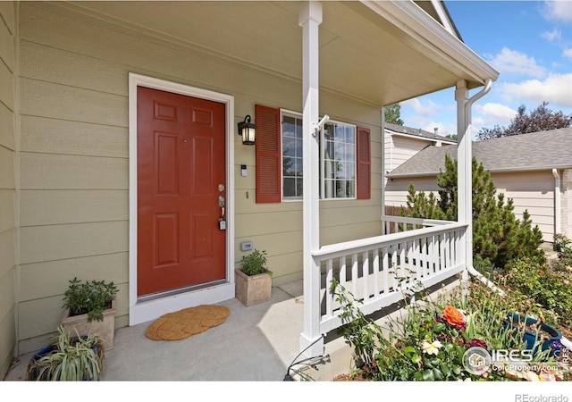 1026 Red Oak Dr, Longmont, CO 80504 - property entrance with covered porch