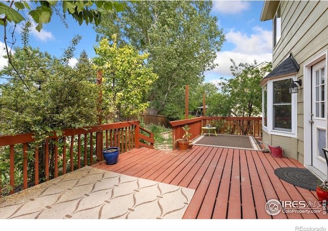 1026 Red Oak Dr, Longmont, CO 80504 - view of deck