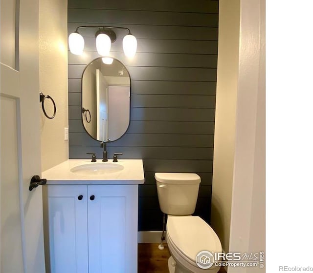 7156 Feather Reed Dr, Wellington, CO 80549 - bathroom with toilet and vanity