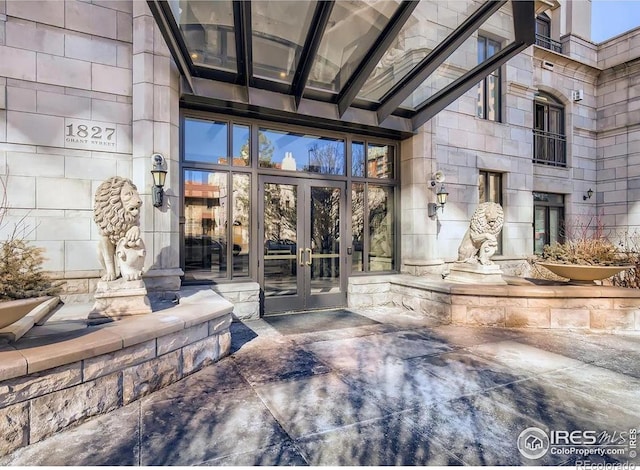 1827 N Grant St Unit 604, Denver, CO 80203 - view of exterior entry with french doors