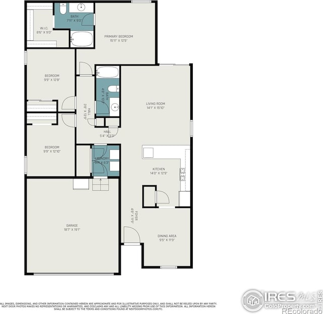 2065 Wildwood St, Lochbuie, CO 80603 - view of property floor plan