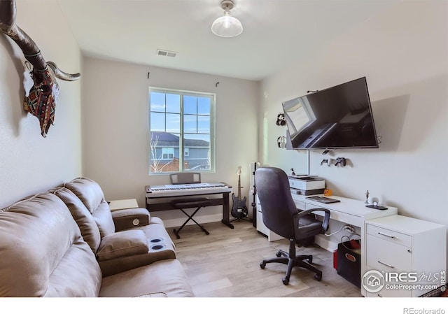 6645 Dry Fork Dr, Frederick, CO 80516 - office space with light wood-type flooring
