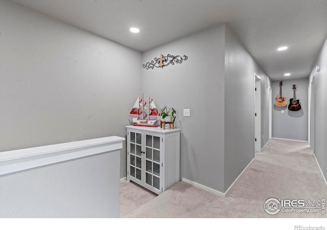 3644 Ronald Reagan Ave, Wellington, CO 80549 - corridor with carpet floors and recessed lighting