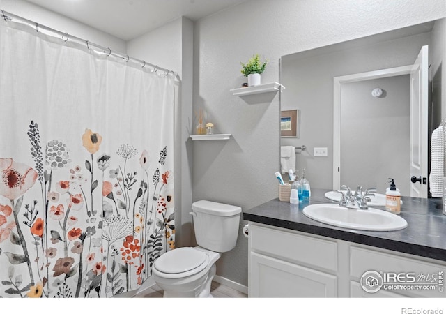 3644 Ronald Reagan Ave, Wellington, CO 80549 - bathroom featuring vanity and a shower with curtain
