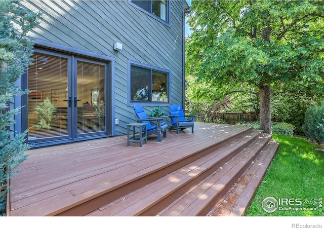 3470 16th St, Boulder, CO 80304 - view of deck