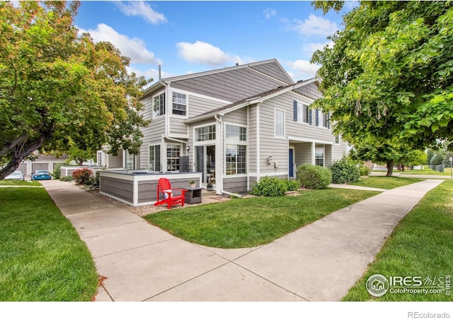 2502 Timberwood Dr Unit 104, Fort Collins, CO 80528 - view of property featuring a front yard