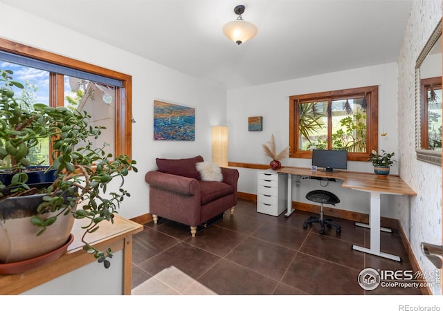 108 Lonestar Rd, Lyons, CO 80540 - tiled office space with plenty of natural light