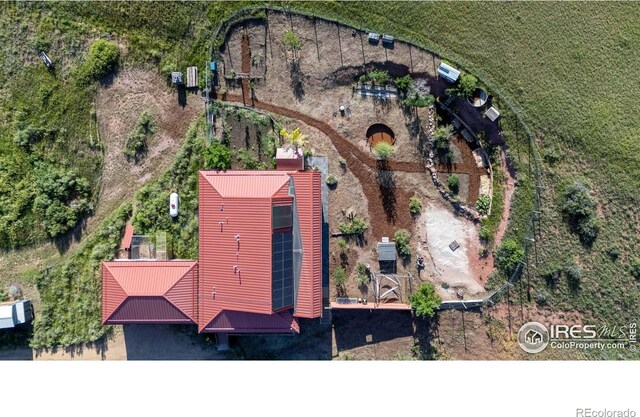 108 Lonestar Rd, Lyons, CO 80540 - aerial view