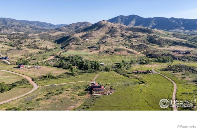 108 Lonestar Rd, Lyons, CO 80540 - view of rural area featuring a mountain backdrop