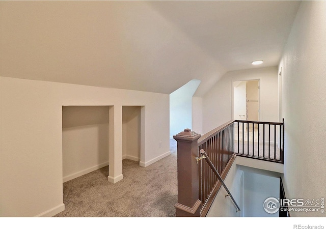 263 E 2nd St, Ault, CO 80610 - bonus room featuring carpet and vaulted ceiling