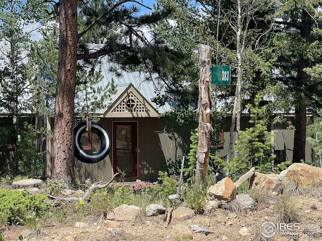 383 Evergreen Rd, Black Hawk, CO 80422 - view of outdoor structure