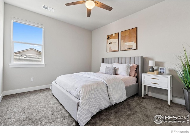 3315 Heron Lakes Pkwy, Berthoud, CO 80513 - bedroom with carpet and ceiling fan
