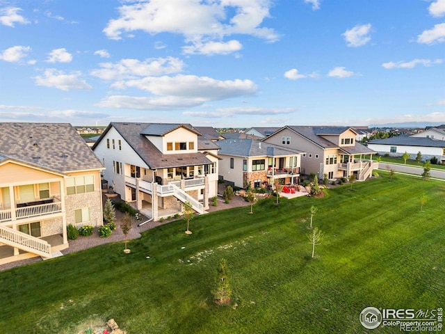 3315 Heron Lakes Pkwy, Berthoud, CO 80513 - aerial view of residential area