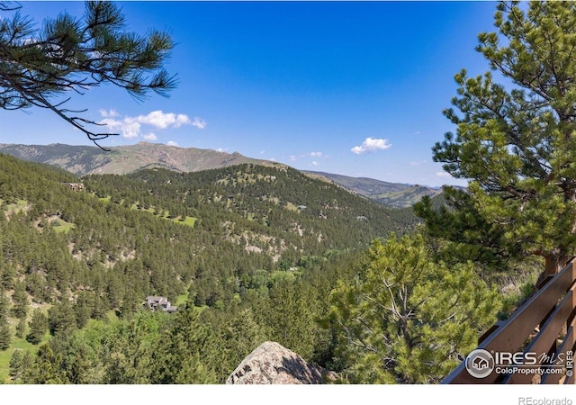 6183 Red Hill Rd, Boulder, CO 80302 - mountain view with a forest