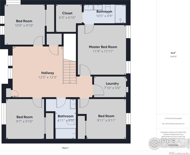 3840 Katmai Ave, Evans, CO 80620 - view of room layout