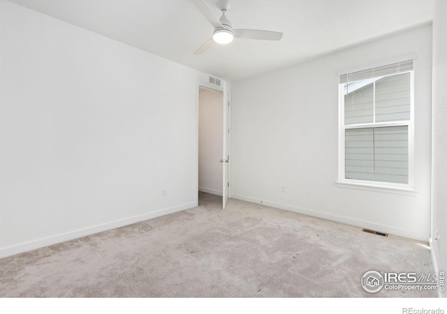 5226 Inland Ave, Firestone, CO 80504 - unfurnished room featuring ceiling fan and carpet flooring