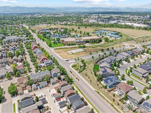 67 Quail Rd, Longmont, CO 80501 - aerial view of property's location with nearby suburban area and mountains