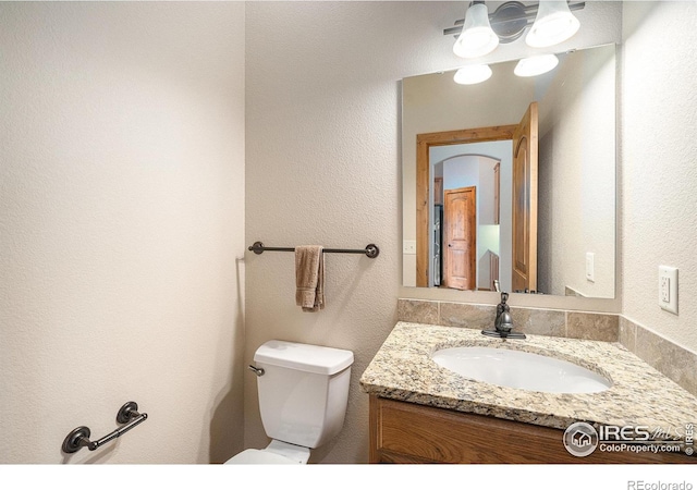 20199 Leola Way, Eaton, CO 80615 - half bath with vanity and toilet