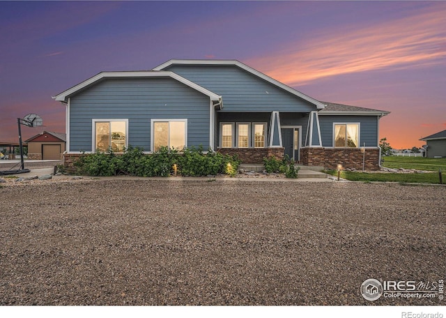 20199 Leola Way, Eaton, CO 80615 - view of front of property featuring brick siding