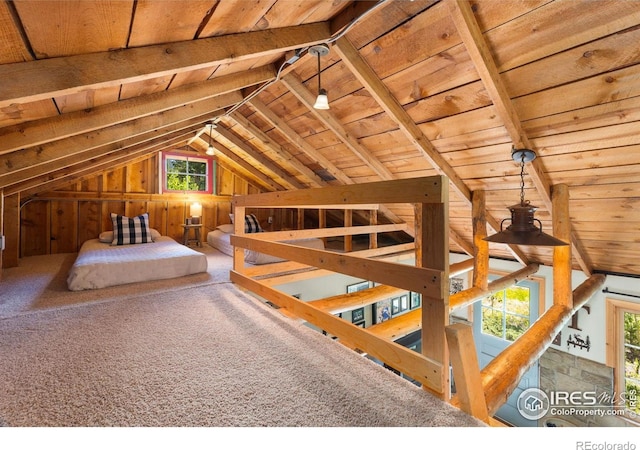 11614 Peak To Peak Hwy, Allenspark, CO 80510 - attic featuring an upstairs landing