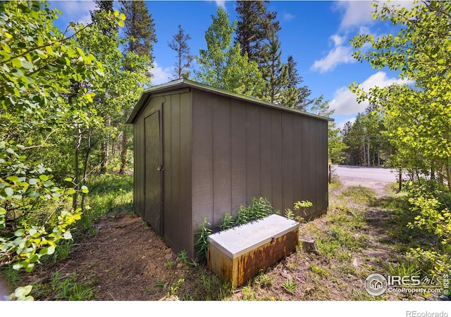 11614 Peak To Peak Hwy, Allenspark, CO 80510 - view of shed