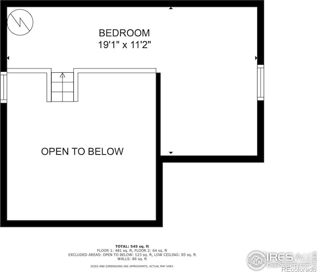 11614 Peak To Peak Hwy, Allenspark, CO 80510 - view of home floor plan