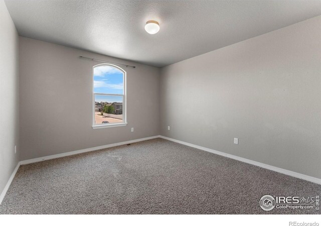 5612 Osbourne Dr, Windsor, CO 80550 - unfurnished room with carpet flooring and a textured ceiling