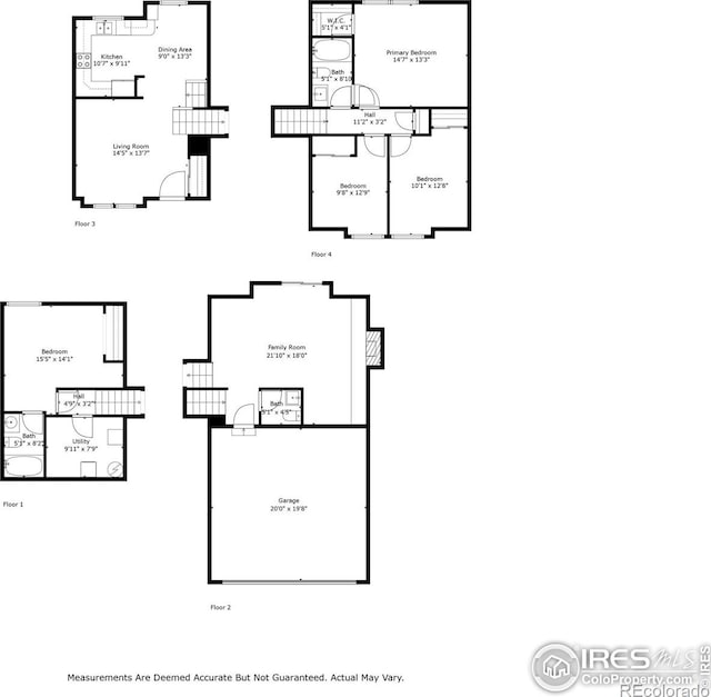 3593 S Gibralter Cir, Aurora, CO 80013 - view of home floor plan