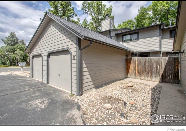1325 Birch St Unit 12, Fort Collins, CO 80521 - view of detached garage