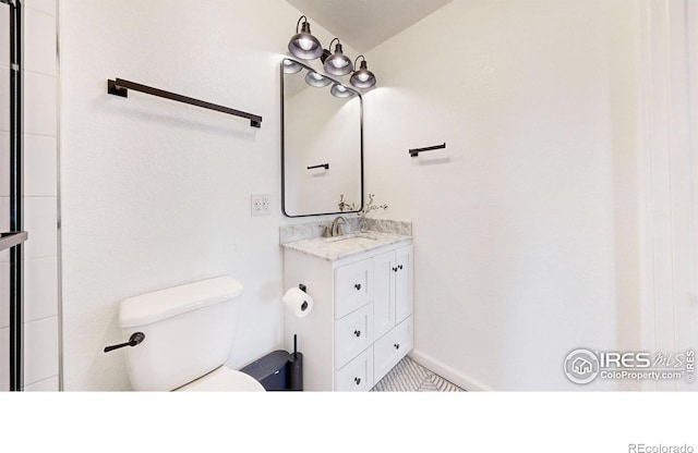 1403 Crestridge Dr, Loveland, CO 80537 - bathroom with toilet and vanity